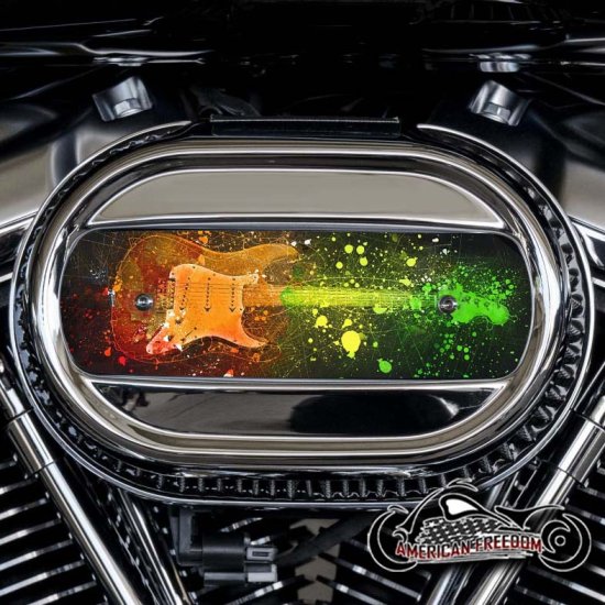 Harley Davidson M8 Ventilator Insert - Guitar Splatter