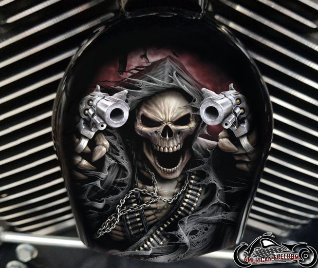 Custom Horn Cover - Gunfighter 1