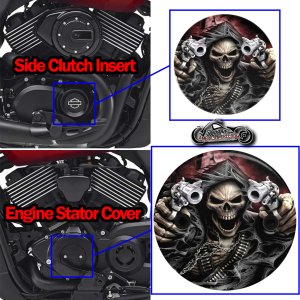 Harley Davidson XG500/XG750 2 Piece Set Gunfighter Reaper