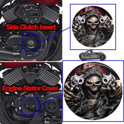 Harley Davidson XG500/XG750 2 Piece Set Gunfighter Reaper