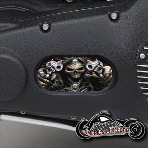 Custom Oval Inspection Cover - Gunfighter