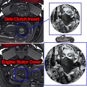 Harley Davidson XG500/XG750 2 Piece Set Marilyn Guns