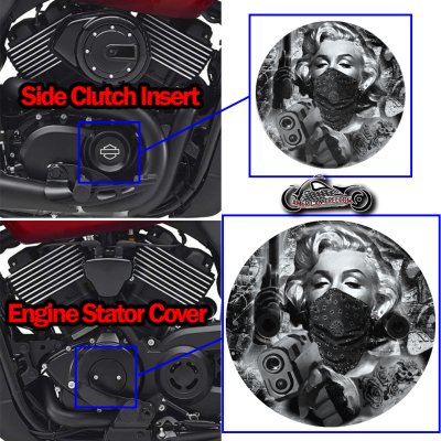 Harley Davidson XG500/XG750 2 Piece Set Marilyn Guns