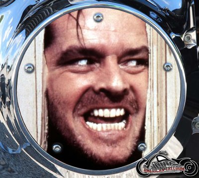 Custom Derby Cover - Here's Johnny