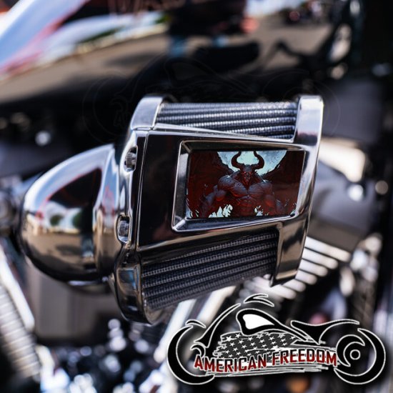 Harley 2019-2024 Heavy Breather Insert - Hulking Demon