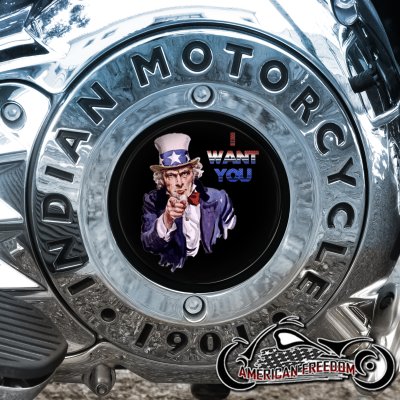 Indian Motorcycles Thunder Stroke Derby Insert - I Want You
