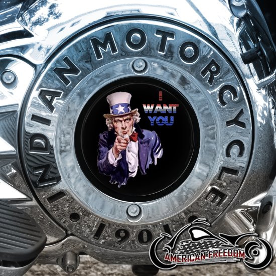 Indian Motorcycles Thunder Stroke Derby Insert - I Want You