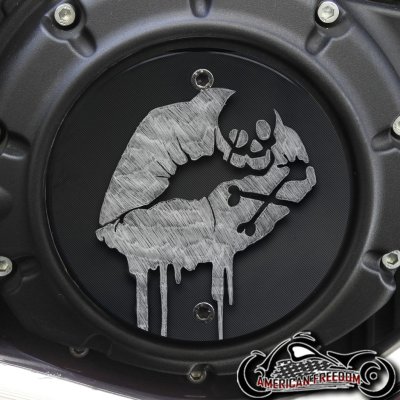 Indian Scout Derby Cover - Skull Lips