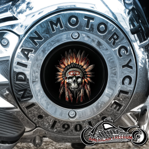 Indian Motorcycles Thunder Stroke Derby Insert - Indian Skull