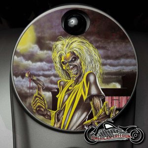 Custom Fuel Door - Iron Maiden
