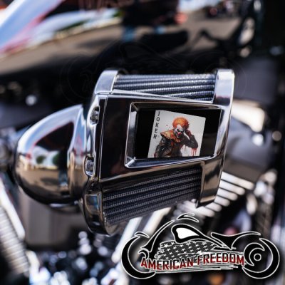 Harley 2019-2024 Heavy Breather Insert - Joker Card