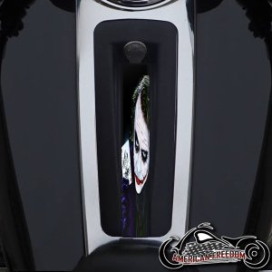Harley Ultra Limited Dash Insert - Joker Card Harley Ultra Limited Dash Insert - Joker Card