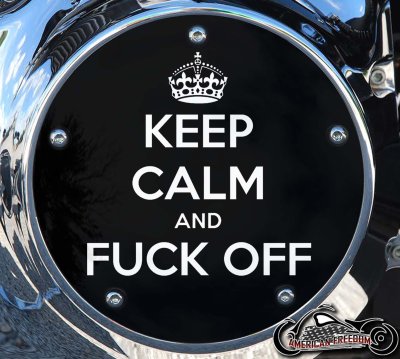 Custom Derby Cover - Keep Calm