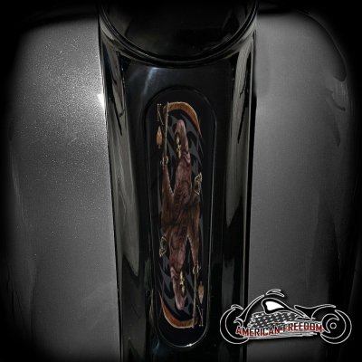 Harley 8 Inch Dash Insert - King Reaper