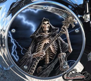 Custom Derby Cover - Reaper Scythe 3