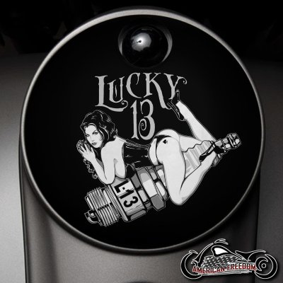 Custom Fuel Door - Lucky 13 Spark