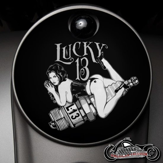 Custom Fuel Door - Lucky 13 Spark