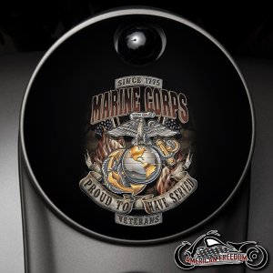 Custom Fuel Door - Proud Marine