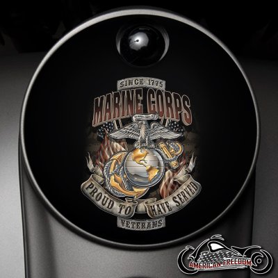 Custom Fuel Door - Proud Marine