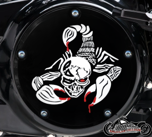 MATTHEW - Custom Scorpion Softail M8 Derby & Timing Insert Set