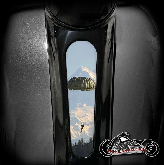 Harley 8 Inch Dash Insert - Mountain Army