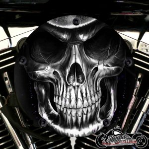Harley Davidson High Flow Air Cleaner Cover - Muerte