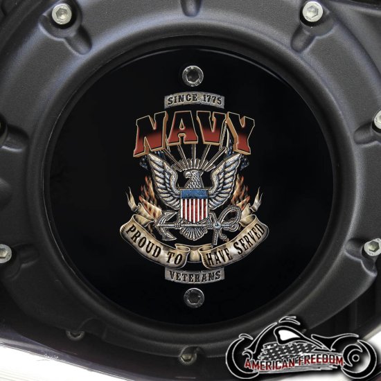 Indian Scout Derby Cover - Proud Navy