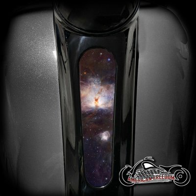 Harley 8 Inch Dash Insert - Nebula