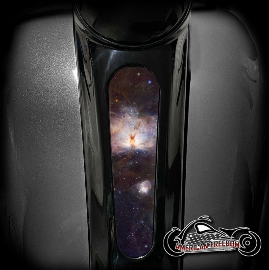Harley 8 Inch Dash Insert - Nebula