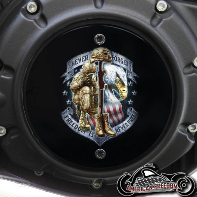 Indian Scout Derby Cover - Never Forget Freedom