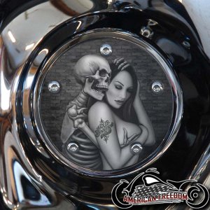 Custom Timing Cover - Skeleton & Gal