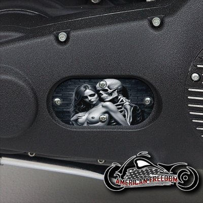 Custom Oval Inspection Cover - Nude Embrace