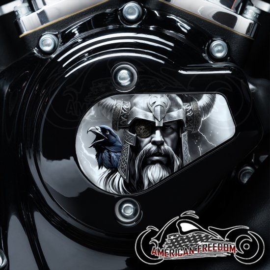 Harley Davidson VVT Timing Medallion - Odin Hunnin Munnin