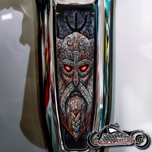 Harley 2024+ Street Glide & Road Glide Dash Insert - Odin Stone