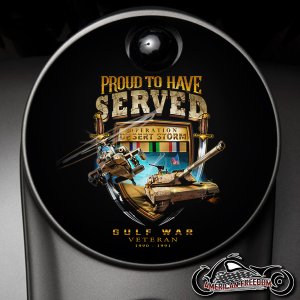 Custom Fuel Door - Operation Desert Storm