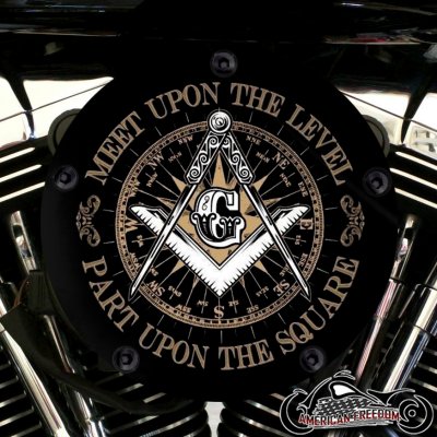 Harley Davidson High Flow Air Cleaner Cover - Part Upon Square