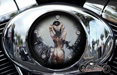 Custom Air Cleaner Cover - Pearls Booty