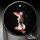 Custom Fuel Door - Betty Page Tattoo