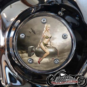 Custom Timing Cover - Blonde Bombshell