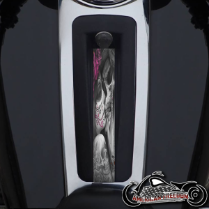 Harley Ultra Limited Dash Insert - Death Kiss Pink