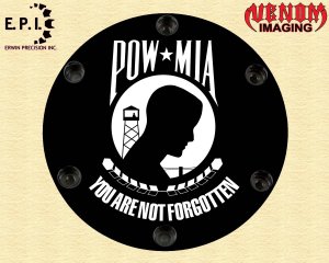 SUZUKI M109R Derby/Engine Cover POW MIA