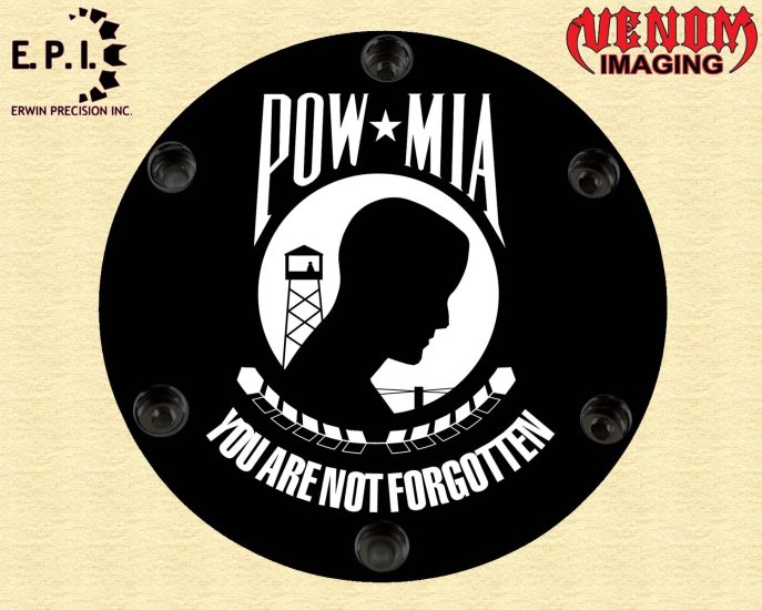 SUZUKI M109R Derby/Engine Cover POW MIA