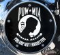 Custom Timing Cover - Pow Mia Flag (B&W)