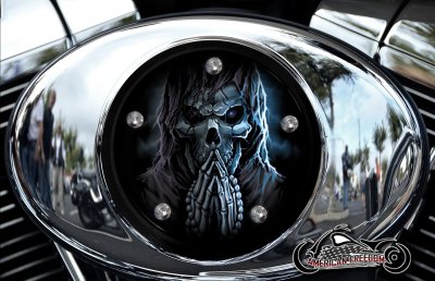 Custom Air Cleaner Cover - Praying Reaper