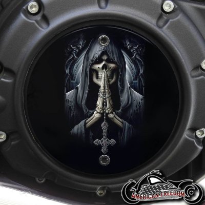 Indian Scout Derby Cover - Reaper Praying