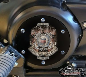 SUZUKI M109R Derby/Engine Cover - Proud Coast Guard