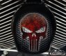 Custom Horn Cover - Punisher Grille (Red)