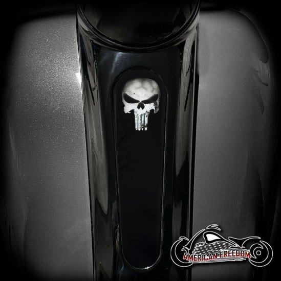 Harley 8 Inch Dash Insert - Punisher (3)