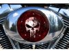 Custom Air Cleaner Cover - Punisher Red Tribal