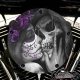 Harley Davidson High Flow Air Cleaner Cover - Death Kiss Purple